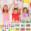 28 Pack Valentines Day Gifts for Kids ,Mochi Squishy Toys with Valentine Greeting Cards Classroom Prizes Exchange Gifts Prizes Valentines Day Gifts for Kids Boy Girl Valentine Party Favors