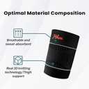 Bicep Tendonitis Brace for Pain Relief, Upper Arm Compression Sleeve for Men and Women, Bicep Compression Sleeve for Muscle Strain (Gray, Small)