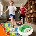 2 Pack Hover Soccer Ball, LED Light Up Air Floating Soccer, Soft Foam Bumpers, Indoor Soccer Toys Games for Boys Age 3-12, Kids Christmas Birthday Gifts