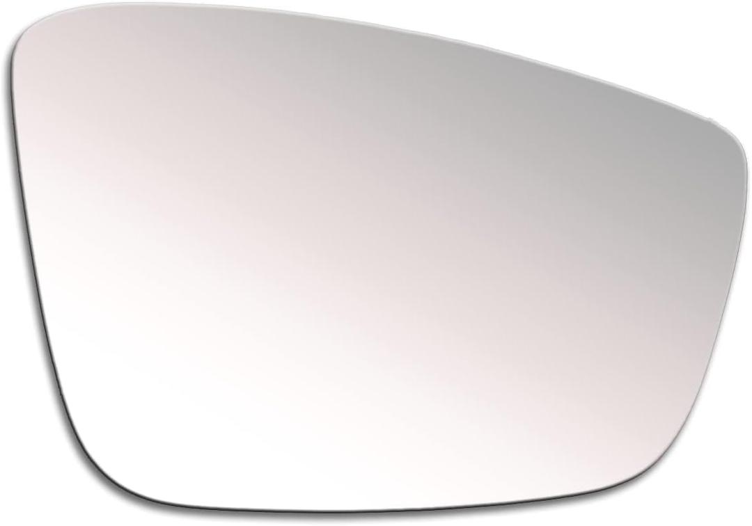 ReYee Mirror Glass fit for Volkswagen VW Beetle Jetta Passat Passenger Right Side Mirror Glass RH No Backing Plate Convex Including Adhesive