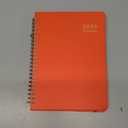 2026 Planner, Weekly and Monthly Calendar Planner, January 2026 - December 2026, Hardcover 2026 Calendar Book with Tabs For Women & Men, Inner Pocket, Spiral Bound, Perfect for Office Home School Supplies - A5 (6.3" x 8.5"), Orange