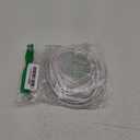 Amazon Basics RJ45 Cat 7 Ethernet Patch Cable, Flat, 600MHz, Snagless, Includes 15 Nails, 30 Foot, White