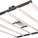 Spider Farmer SE7000 Commercial LED Grow Light, App Controlled & Osram Red 730W Dimmable Daisy‑Chain Grow Lamp with Detachable Driver, Full Spectrum, Fits 5x5 Grow Tent & 4x4 Vertical Grow Rackvs (5x5 Coverage-730W)