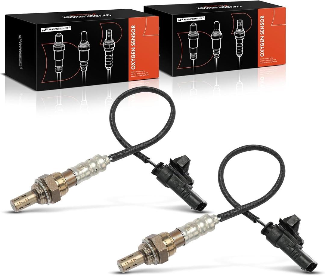 A-Premium Oxygen Sensor Replacement for Buick Lacrosse 2017-2019 Cadillac Chevrolet GMC V6 V8 Upstream or Downstream Set of 2