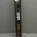 Black Shower Drain, 24 Inch Linear Shower Drain with Removable Tile Insert Grate, 2 in 1 Bathroom Modern 304 Stainless Steel Matte Black Shower Floor Drain with Adjustable Feet,Hair Strainer