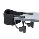 Chicco FastLock Hook-On High Chair, Portable High Chair for Babies and Toddlers, Sets up in Seconds, Black/Black