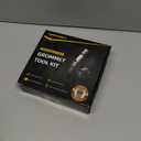 Grommet Tool Kit, 3/8 inch Handheld Eyelet Kit Manual Grommet Press Machine with 500 pcs 10 mm Grommets