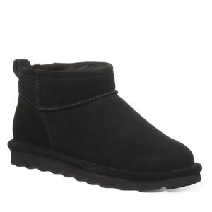BEARPAW Women's Shorty Black Size 11 | Women's Ankle Boot | Women's Slip On Boot | Comfortable Winter Boot