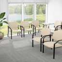 Boss Office Products Guest Chair 500 lb. Weight Capacity in Beige, unspecified