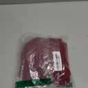 BORIFLORS Women's Sexy Ruched Bodycon Mini Dress Mesh Long Sleeve Club Party Short Dresses, Medium, Red, M