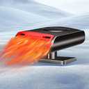 Car Heater, 12V 150W Portable Heater and Defroster with Dual Mode, Fast Defrosting Dash Heater Plug into Cigarette Lighter for All-Season Use