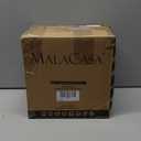 MALACASA Ceramic Mini Pie Pans Set of 6, 6 Inch Pie Plates for Baking with Ruffled Edge, Small Quiche Baking Dish Pans Tart Pans, Individual Pot Pie Plates, Microwave & Oven Safe, Khaki White