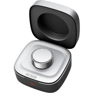 Compatible with Oura Ring Gen 4 Charger,Not for Oura Ring Gen 3, Portable Travel Charging Box for Smart Accessories (Silver, Size 13)