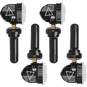 TPMS Sensor,GM 433Mhz Tire Pressure Monitor Sensor Compatible with Chevy, GMC, Cadillac & Buick - Camaro, Cruze, Malibu, Silverado, Sierra, Terrain, Yukon, Lacrosse-Replace#13598773 13516165-4 Pack