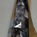 Black Curtain Rods 2 Packs for Windows 36"- 48", Decorative Drapery Rod Adjustable, 5/8 inch Small Curtain Rod for Bedroom, Living Room, Kitchen and Outdoors