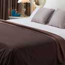 MBJERRY Waterproof Dog Cat Blanket Cover - Reversible Pet Blankets Washable Puppy Pee Blanket Throw(Chocolate Brown/Brown,60 x 80 Inches)