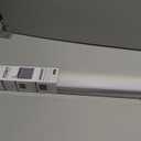 AOSKY Cordless Roller Shades Blackout Blinds for Windows Room Darkening Rolled Up Shades with Spring System, UV Protection Window Shades Door Blinds for Home and Office (23" W x 72" H, Ivory)