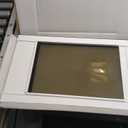 Dog Door for Sliding Glass Door Insert, Height Adjustable from 44" to 84" (Large)