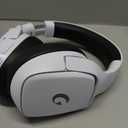 Gvyugke 2.4GHz Wireless Gaming Headsets for PS5, PS4, PC, Switch - Bluetooth 5.3 Gaming Headphones with Noise Canceling Mic, 7.1 Surround Sound, 70H Battery, Blue Lighting - White