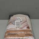 Extra Long Custom 102 Inch Curtains, 100% Blackout Curtains for Bedroom Weather Burg Thermal Insulated Noise Cancelling Pleated Heading Tape Hook Back Tab Ivory Beige Kids Boho Drapes 2 Panel Set (Natural Linen)