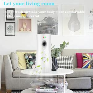 Automatic Air Freshener Dispenser with Adjustable Timer & Spray Control | Battery operated, wall mounted or freestanding for bathrooms, offices, hotels, restaurants and other indoor spaces.