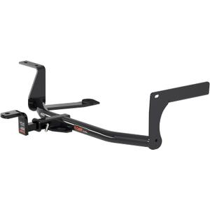 CURT 114743 Class 1 Trailer Hitch with Ball Mount, 1-1/4-In Receiver, Compatible with Select Golf, Jetta