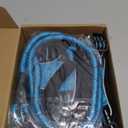 No Pull Dog Harness Adjustable Reflective Oxford Easy Control Medium Large Dog Harness with A Free Heavy Duty 5ft Dog Leash, L