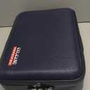 COLCASE Fireproof File Box, Hard Case Fireproof Document Organizer with Lock Hard-Shell Design Fireproof Water Resistant Safe Box for Important Documents Certificates Laptop Passports Blue