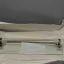 Allied Brass NS-1/22TB-PEW 22 Inch Glass Vanity Integrated Towel Bar Shelf, Antique Pewter