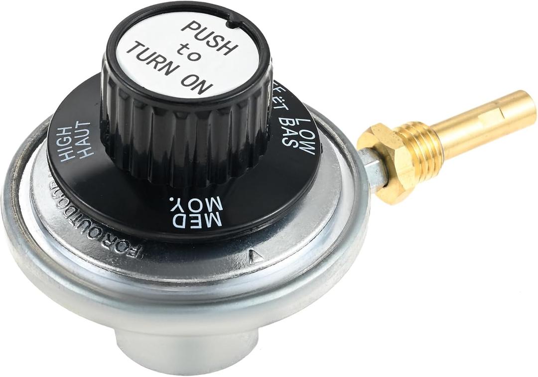 Grill Regulator Valve with Knob Compatible with Master-built Smoke Hollow Grill 205 FM205