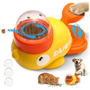 Interactive Dog Toys Food Puzzle Slow Feeder, Cat Treat Dispenser Toy Duck-Shaped Enrichment Toy for Small Medium Dogs and Cats, IQ Training and Exercise Small Animal Bowls