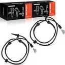 A-Premium ABS Wheel Speed Sensor Compatible with Nissan Models - Maxima 2009-2014, Altima 2008-2013 - Front Driver or Passenger Side, (2-PC Set), Replace# 47910JA000