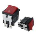 Air Compressor Rocker Switch for DeWalt D55168 D55146 D55167&Rocker Switch 4Pin 20A 250V,Compatible with Air Compressor & Welding Machine Replacement Part N043321 for Household Appliances