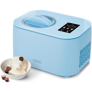 Iceman by Chefman Trio Ice Cream Maker | No Pre-Freezing with Built-In Compressor | for Ice Cream, Froyo, Sorbet, Sherbet, Italian Ice, Frozen Yogurt & More | (2) 20oz Containers & Lids