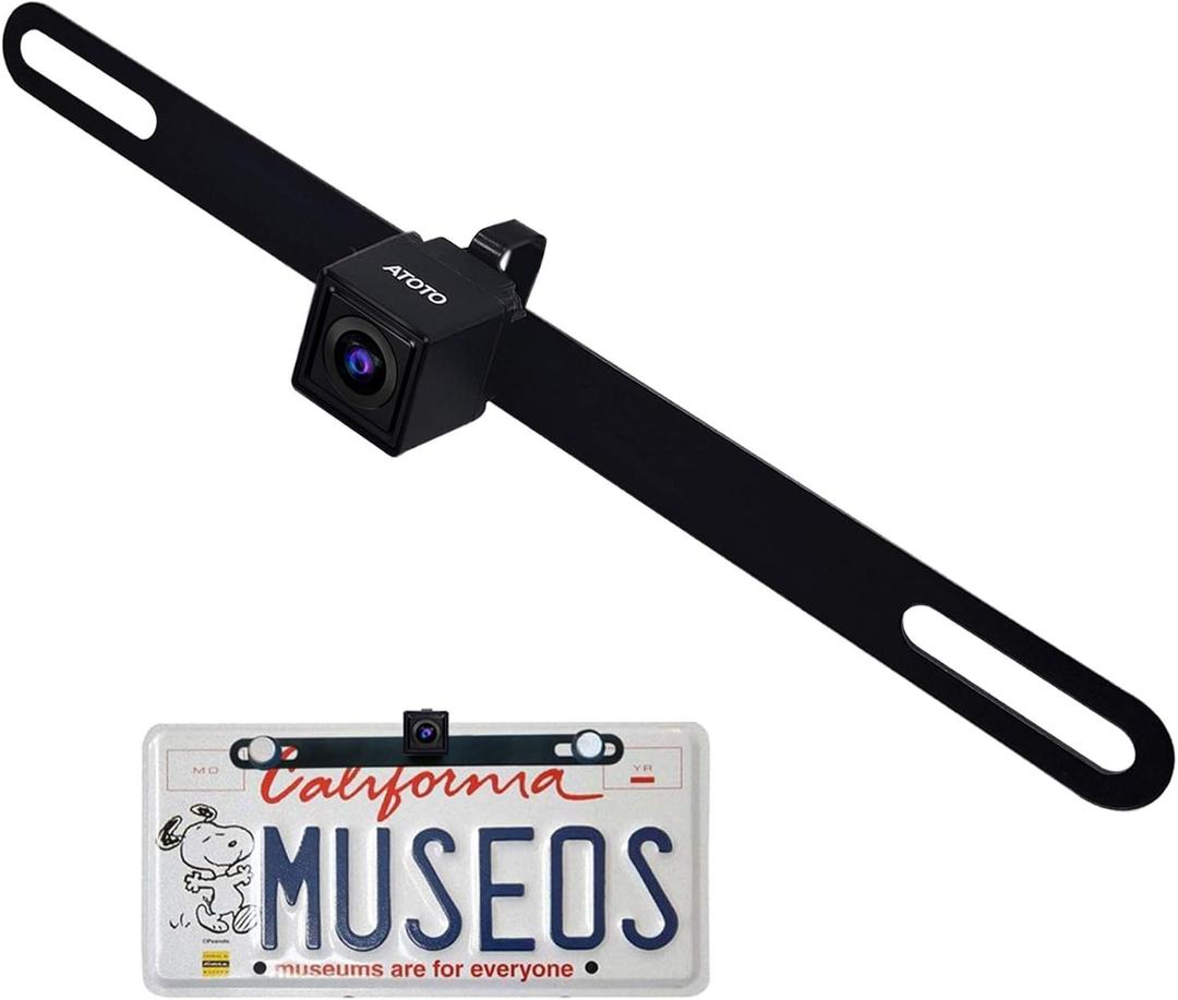 ATOTO AC-HD02LR 720P Rearview Camera with Live Rearview, HD Picture Quality, Night Vision/Waterproof, Compatible with ATOTO X10 / S8 /F7 /A6 / A5 Series. Not Compatible with P5/ P8/P9