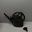 Amazon Basics, Watering Can, Black, 2.64 Gallon Capacity