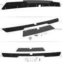 Rear Wickerbill Spoiler Compatible with 2015-2023 Dodge Challenger RT SRT Scat Back Hellcat, Venom Series Style, 2Pcs Wicker Bill Trunk Tail Deck Lid Wing Lip with RivNut Tool
