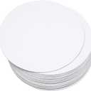 Qiqee 40-Packs Cake Boards Round 12 Inch White Cake Circles Rounds Base Food-Grade Cardboard Cake Plate