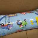 Wildkin Modern Kids Nap Mat with Pillow for Boys – Cotton Blend, Elastic Straps, Sleep Mat for Daycare, Preschool, Kindergarten & Travel, Ages 3–7, Machine Washable – Trains, Planes, and Trucks