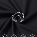 Cotrasen Mens T-Shirts Cotton Short Sleeve Pocket Tee Shirt Casual Crew Neck Moisture Wicking Soft Basic T Shirts (Black, XL)