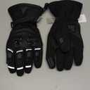 Motorcycle Gloves Windproof Waterproof Guantes Moto Women Motorbike Riding Gloves Touch Screen Moto Motocross Gloves Winter for Lady, XL