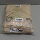 NICETOWN Biscotti Beige Blackout Thermal Grommet Curtains 2 Panels Set, W52 Soundproof Light Blocking Shades for Living Room, Bedroom, Window, Girls Room - Breathable, W52 x L84