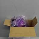 Crowye 3 Pieces Metallic Foil Spray Centerpiece Birthday Table Decoration Star Burst Centerpieces Graduation Table Decor for Birthday 2026 Party Holiday(Purple)