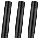Yaomiao 5 Pcs Sprinkler Head Pipe Riser Extension 1/2 Inch MPT PVC Double Male Pipe Thread Sprinkler Riser for Lawn Irrigation System Automatic Irrigation Connector Raised Pipe (3 Inch)