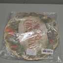 Vesici 100 Pcs Christmas Paper Placemats Disposable 13 Inch Merry Christmas Paper Place Mats Decorative Round Table Mats for Winter Holiday Birthday Wedding Baby Shower Party Supplies