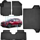 Floor Mats & Cargo Liner for Chevy Equinox 2018-2024 & for GMC Terrain 2018 2019 2020 2021 2022 2023 2024 (Not for EV), All Weather Trunk Mat for Chevy Equinox & for GMC Terrain Accessories Interior