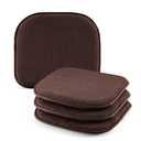 SWEMSTAR Chair Cushions - 15"*17" Kitchen Dining Chair Pads Foam Seat Cushion for Chairs Barstool Cushions Non Slip Seat Pad