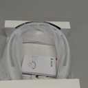 JISULIFE Portable Neck Fan, Hands-Free Bladeless, 5 Speeds, 4000 mAh Battery Operated Wearable Personal Fan, Twistable, Rechargeable, Gift for Women Men-Grey