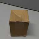 Brush Holder for Bathroom - Ceramic Toothbrush Cup White Toothbrush Holders Countertop, Makeup Brush Holder Pen Holder, 3.62" x 3.62" x 3.93", ANTIS'S HOME