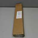 ENJOYBASICS 2 Pack No Drill Curtain Rods for Window 28 to 48 Inches, 5/8 Inch Diameter Renter Friendly Drapery Rod with Adhesive Brackets without Drilling, Adjustable from 27 to 52 Inches, Black